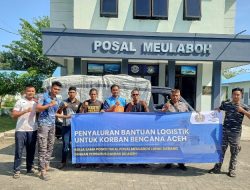 Sinergi Kemanusiaan: IAI dan TNI AL Posal Meulaboh Lepas Bantuan untuk Korban Bencana Aceh Tamiang