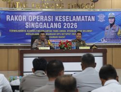 *Polres Pasaman Barat Gelar Apel Pasukan Operasi Keselamatan Singgalang 2026*