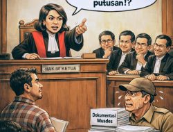 Didampingi 4 Pengacara, Kades Ranowila Gagal Tunjukkan Dokumen APBDes di Hadapan Hakim pada Sidang Eksekusi Putusan KI Sultra