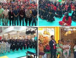 Pengprof IPSI Sumut gelar kejuaraan pencak silat antar pelajar di binjai mall.