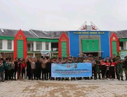 Polres Lamandau Gelar Kegiatan Kurve Bersama di Pasar Nanga Bulik