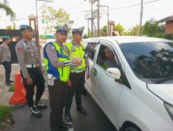 Polres Bangka Barat Tertibkan Administrasi Kendaraan Anggota dalam Ops Keselamatan Menumbing 2026