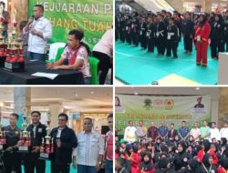 kapolsek binjai timur Secara resmi menutup kejuaraan pencak silat HANG TUAH CUP KE 2 tahun 2026 di Binjai Mall