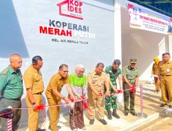 Koperasi Kelurahan Merah Putih Pertama di Pangkalpinang Diresmikan