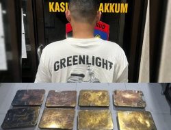Dit Polairud Polda Babel Ungkap Kasus Peleburan Pasir Timah Ilegal Di Bangka Pemilik Gudang MJ Alias Jepang Di Tangkap.