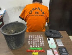 Simpan Puluhan Klip Sabu Di Kontrakannya, Pria Asal Pangkalpinang Diamankan Polda Babel