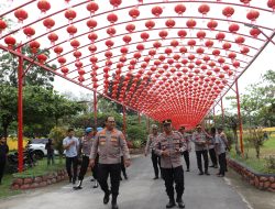 Kapolres Langkat pantau pengamanan Imlek di Vihara Avaloketisvara Stabat