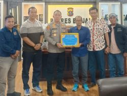 Jalin Sinergitas,Ketua PWI Kota Binjai Bersilahturahmi ke Polres Binjai