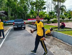 Gerakan Polri Asri” Digelar di Polres Bangka Barat Saat Ramadhan, Wakapolres: Bersih Itu Bentuk Komitmen Pelayanan