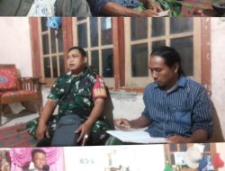 Babinsa Karangsari kecamatan Kebasen srsan kepala Suratman Koramil 17 Kebasen / kodim 0701 Banyumas