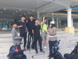 Satlantas Polres Langkat Intensifkan Edukasi “Asmara Subuh” di Stabat, Tekan Risiko Laka Lantas