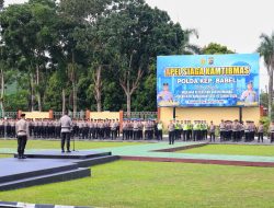 Pesan Kapolda Babel Saat Apel Siaga Kamtibmas, Tingkatkan Patroli Hingga Perkuat Sinergi