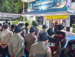 Polsek Pademangan Gelar Apel dan Patroli KRYD Bersama Masyarakat, Antisipasi Tawuran dan Balap Liar