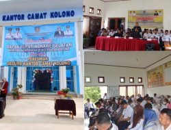 Isu Kantor Camat Kolono Masih Tersegel, Mencuat dalam Musrenbang Kecamatan Kolono 2027