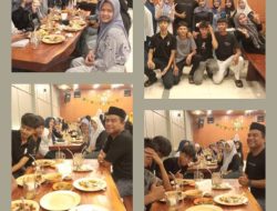 Pererat Ukhuwah antar siswa dan guru.siswa kelas X-4 SMAN 3 Binjai gelar buka bersama
