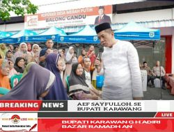 Pemkab Karawang Dan TNI Dukung ketahanan pangan Hadiri Bazar Ramadhan 1447 H, Ketersediaan Sembako Harga Terjangkau