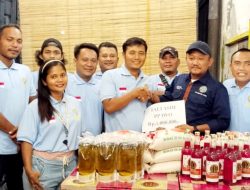 Ketua ikatan wartawan on line ( IWO) sumut bantu pengurus IWO daerah sibolga dan Tapteng yang terdampak banjir bandang