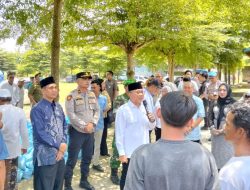 Pastikan Aman Kondusif, Polres Lampung Tengah Amankan Kunker Menko Pangan RI