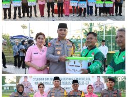 Momen HUT Ke-23, Polda Babel Gelar Bukber Dengan Komunitas Ojol