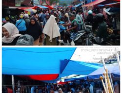 Pasar Terakhir di Bulan Ramadhan Diserbu Masyarakat Kecamatan Talamau