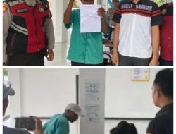 Polresta Deli Serdang Melaksanakan Test Urine Supir Pengangkutan Umum Mudik Lebaran