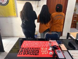 Tiga Perempuan Diduga Edarkan Sabu 14,62 Gram, Polres Bangka Barat Ungkap Kasus di Mentok