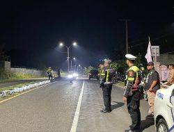 Polres Bangka Barat Sikat Titik Rawan Mentok, KRYD Digelar Hingga Pelabuhan dan Kawasan Pantai