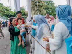 Ramadan Penuh Kepedulian, TP PKK–DWP Lampung Kembali Turun ke Jalan Berbagi Takjil
