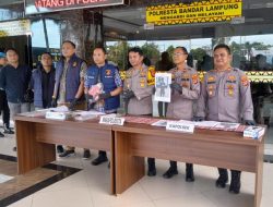 Polisi Tangkap Residivis Pembunuhan Usai Bobol Rumah Warga di Bandar Lampung