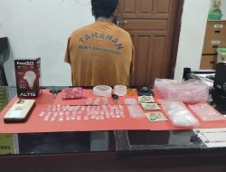 Polres Bangka Barat Tangkap Pria Asal Lampung, 29 Paket Sabu Disembunyikan dalam Kotak Lampu di Mentok