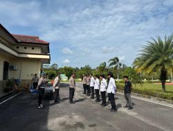 Polres Bangka Barat Lakukan Pengecekan Senpi Anggota, Pastikan Penggunaan Sesuai SOP