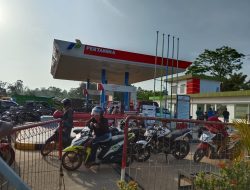 SPBU Sangku Jadi Lautan Antrean, Warga Tempilang Terjebak Panic Buying BBM