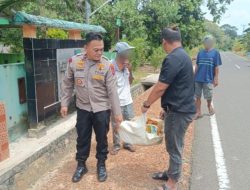Polsek Selat Nasik Amankan Puluhan Kilogram Sabu Temuan Warga Dilaut Belitung