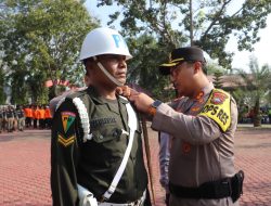Apel Gelar Pasukan Operasi Ketupat 2026, Polres Langkat Siap Amankan Mudik Lebaran