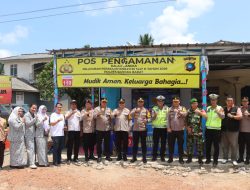 Kapolres Bangka Barat Cek Kesiapan Pos Pam dan Pos Yan Operasi Ketupat Menumbing 2026