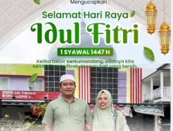 KELUARGA BESAR MITRA UD FIRMAN SRC JASMIR 2 SERTA SEGENAP KARYAWAN – KARYAWATI MENGUCAPKAN SELAMAT HARI RAYA IDUL FITRI 1448 H