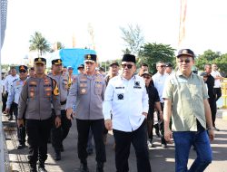 Kapolda-Gubernur Babel Tinjau Pelabuhan Tanjung Kalian Mentok, Pastikan Arus Mudik Aman Lancar