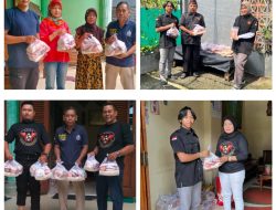 Squad Nusantara DPC Jombang Bagikan Sembako, Wujud Kepedulian di Penghujung Ramadhan