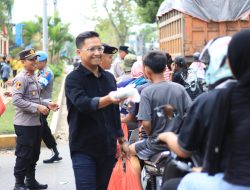 Hari ke-27 Ramadhan, Polres Langkat Berbagi Takjil untuk Masyarakat