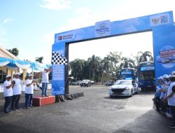 PTPN I Reg 7 Lepas 80 Pemudik Gratis ke Bandung dan Yogya