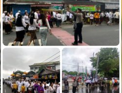 Polresta Palangka Raya Amankan Prosesi Melasti Sambut Hari Raya Nyepi