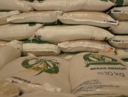 Jaga Daya Beli Jelang Lebaran, Bulog Lampung Salurkan Bantuan Beras dan Minyak