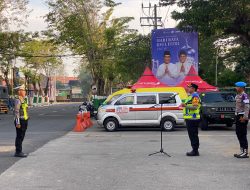POLRES PAMEKASAN HIMBAU BAHAYA MERCON PASCA LEDAKAN DI LARANGAN YANG AKIBATKAN REMAJA LUKA BERAT