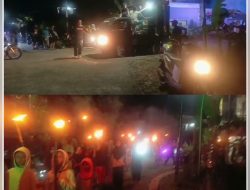 Takbir Keliling Masjid Nurul Yaqin desa Karangsari, Kebasen, Banyumas