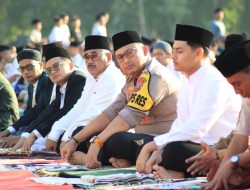 Pengamanan Maksimal Polres Langkat, Sholat Idul Fitri 1447 H Berlangsung Tertib dan Khusyuk