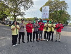 Polres Bangka Barat Bersama Pemuda Katolik Amankan Salat Idulfitri, Wujud Nyata Toleransi di Negeri Serumpun Sebalai