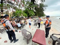 Polda Babel Siagakan Personel di Tempat Wisata Selama Libur Lebaran, Pastikan Keamanan-Keselamatan Pengunjung