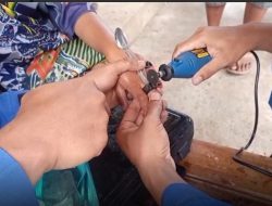 Aksi Sigap Damkarmat Metro Selamatkan Jari Balita Dari Jerat Baut Baja