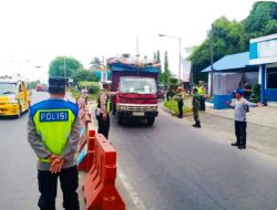 Personil Pos Ketupat Toba 2026 Polresta Deli Serdang Optimalkan Catur Dan Rekayasa Lalu Lintas