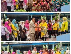 UPT Puskesmas Galang melakukan CKG di SMPN 1 Galang Disdik Kab.Deli Serdang